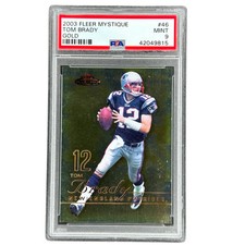 Tom Brady 2003 Fleer Mystique