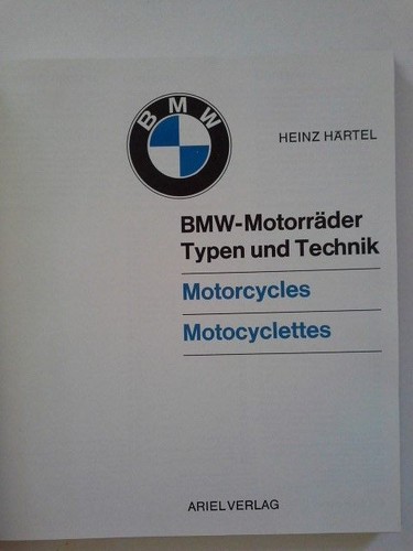 Bmw motorrader typen und - typen,
