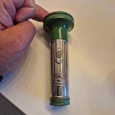 Daimon Focus grüne Taschenlampe 50er Jahre