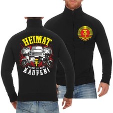 Herren Jacke Sweatjacke DDR