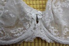 LASCANA Bügel BH Weiß Spitze Gr. 85 E