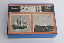 Quartettspiel 90292 Schiffe! 1960er Jahre! Sehr alt und selten! Top!