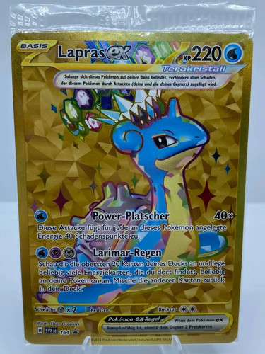 Pokemon karte lapras - karte, ex