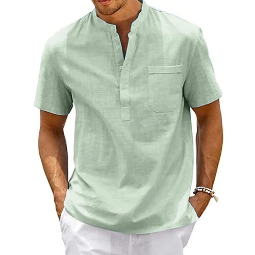 Herren henley hemd - herren,