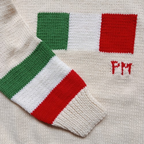 Vintage handgestrickter