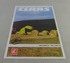 Prospekt / Broschüre Claas