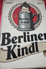 Blechschild  Berliner Kindl