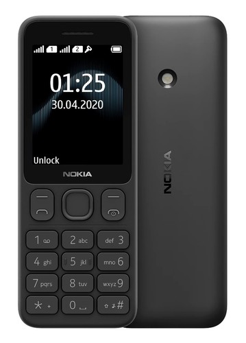 Nokia 125 schwarz 1253 dual - nokia,