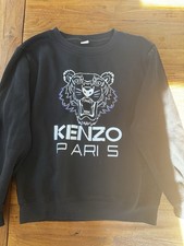Kenzo Sweatshirt gr 38 schwarz