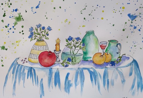 Watercolor aquarell malerei - watercolor,