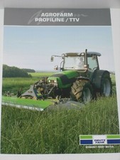 DEUTZ-FAHR AGROFARM PROFILINE /  TTV Traktoren Prospekt von 11/2009 ( 2917 )