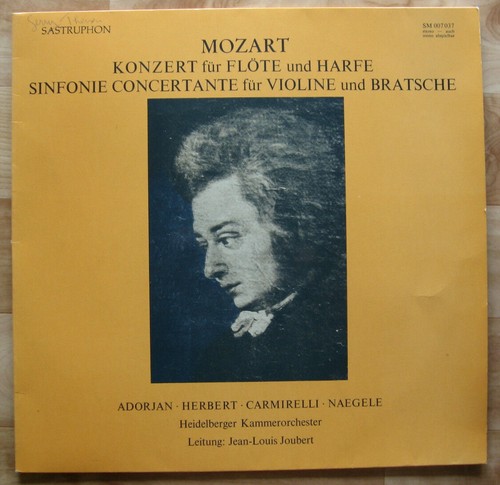 30cm schallplatte mozart - lp,