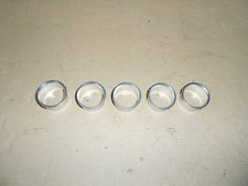 Audi TT 8N Satz Aluringe für Schalter im Armaturenbrett 5 Stck.