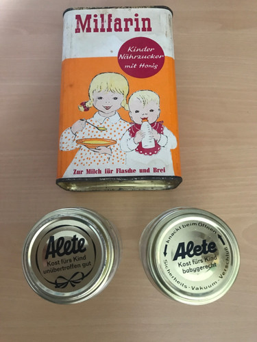 Milupa milfarin blechdose 1967 - milupa,