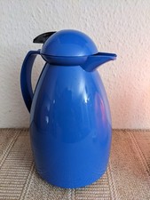 EMSA TANGO ISOLIERKANNE THERMOKANNE KAFFEEKANNE TEEKANNE BLAU 1,0 LITER 26 CM
