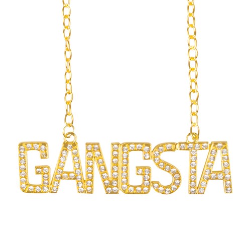 Goldene halskette gangsta - , –