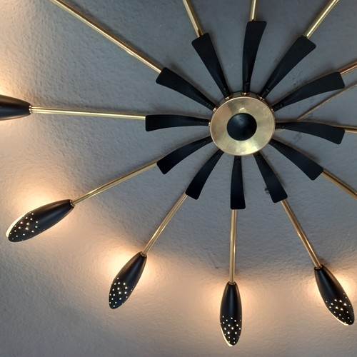 Retro chandalier 78c - 78c, spinne