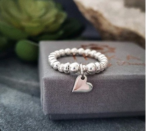 Sterling silber stapel daumen - stapel,