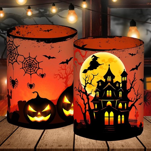 Windlicht tischdeko halloween - tischdeko,