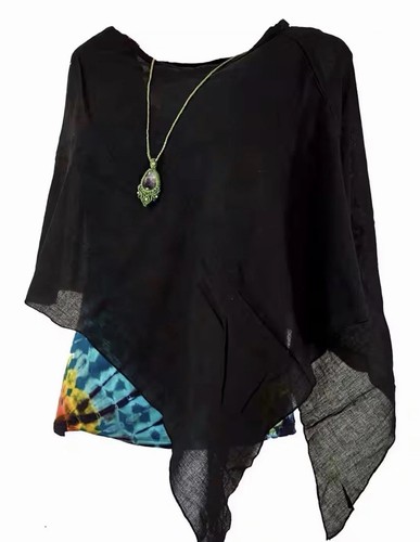 Langjacke lagenlook poncho - langjacke,