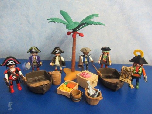 Piraten figuren boot - piraten, 2x