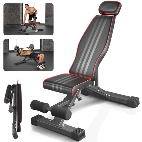 Klappbar hantelbank fitness - hantelbank,