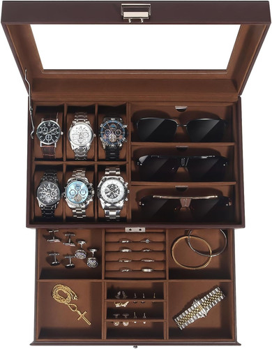 Uhren und sonnenbrillenbox - und,