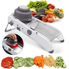 Gemüsehobel Mandoline Verstellbar Edelstahl Hobel Gemüse Gemüseschneider