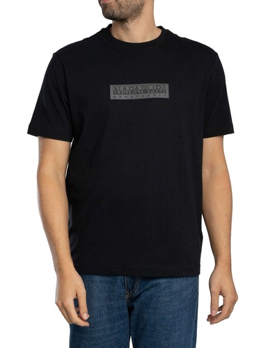 Napapijri box logo shirt - box, t-shirt