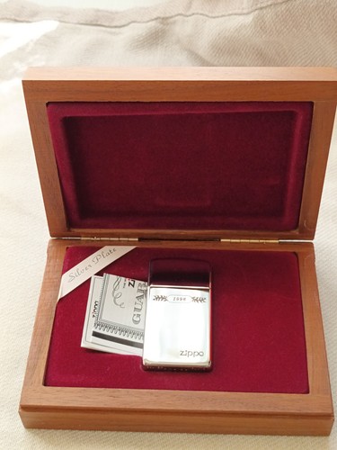 Zippo silver plate limited - zippo/silver, plate/limited