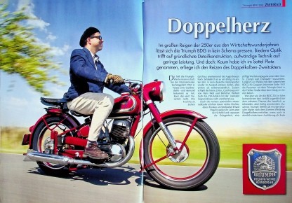 Oldtimer markt 3096 triumph - oldtimer, 3096)