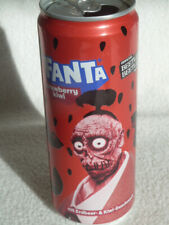 Fanta Beetlejuice Strawberry Kiwi Schrumpfkopf 0,33l Limited Edition  Dosen leer