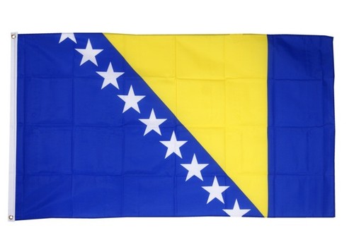 Fahne bosnien herzegowina - fahne, bosnien-herzegowina