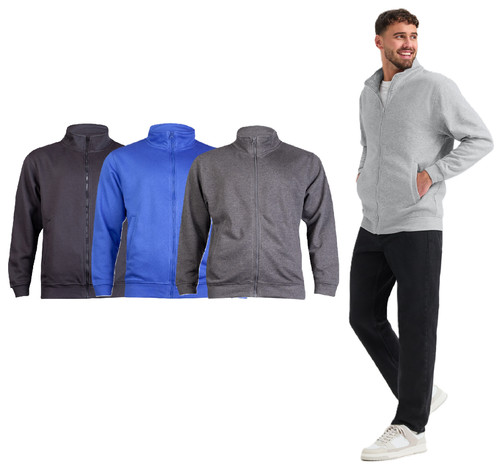 Premium sweatshirtjacke mit - sweatshirtjacke,