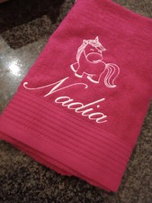 Handtuch 70x140cm Namen Tier