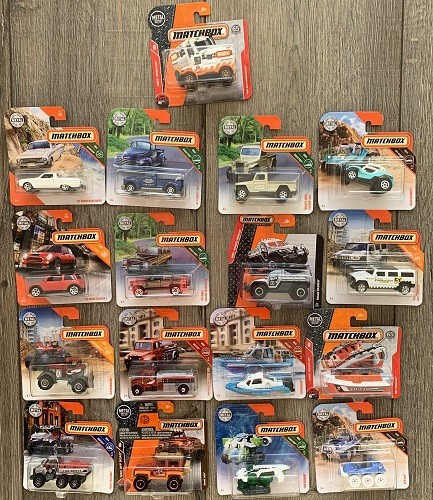 Matchbox sammlung mit 17 - mit,