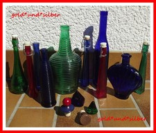 KONVOLUT dekorative FLASCHEN
