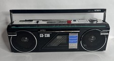 1980s Aiwa AM/FM Aux-in Radio