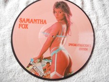 Samantha Fox – 12" Picture disc "Touch me" , ULTRA-RAR, only 300 made - n mint-