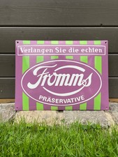 Fromms Emailschild Original Selten!