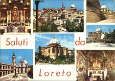 Loreto Ancona Basilica Inneres Panorama