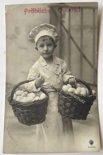 Alte postkarte motiv - alte, ostern