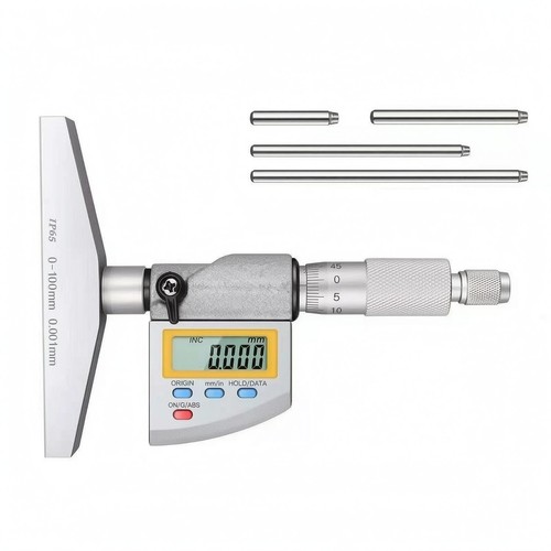 Digitaler tiefenmikrometer - digitaler,