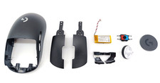 Logitech G Pro X Superlight Ersatzteil Reparatur Maustaste Scollrad - Schwarz