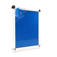 FRANKEN Wechselrahmen Klapprahmen Plakatrahmen Standard A4 Aluminium vielseitig 