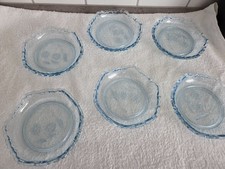 Glasschalen Schalen Blau