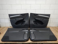 4x Türverkleidung Seat Alhambra vorne links rechts hinten schwarz silber