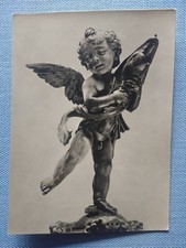 alte Ansichtskarte Postkarte AK Brunnenfigur Florenz Stadtpalast Putto Delphin