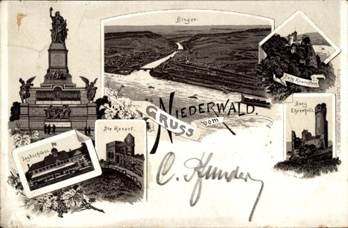 Vorläufer litho rüdesheim - rüdesheim, am
