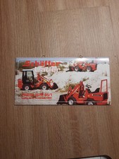 SCHÄFFER Lader Prospekt von 1995 Preisliste Ab 1. November 1995 Technische Daten